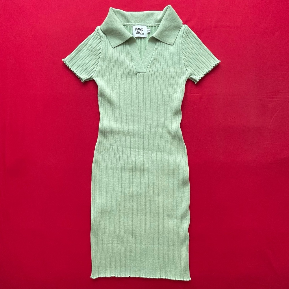 Penelope Mini Dress Green Princess Polly - Picture 5 of 9
